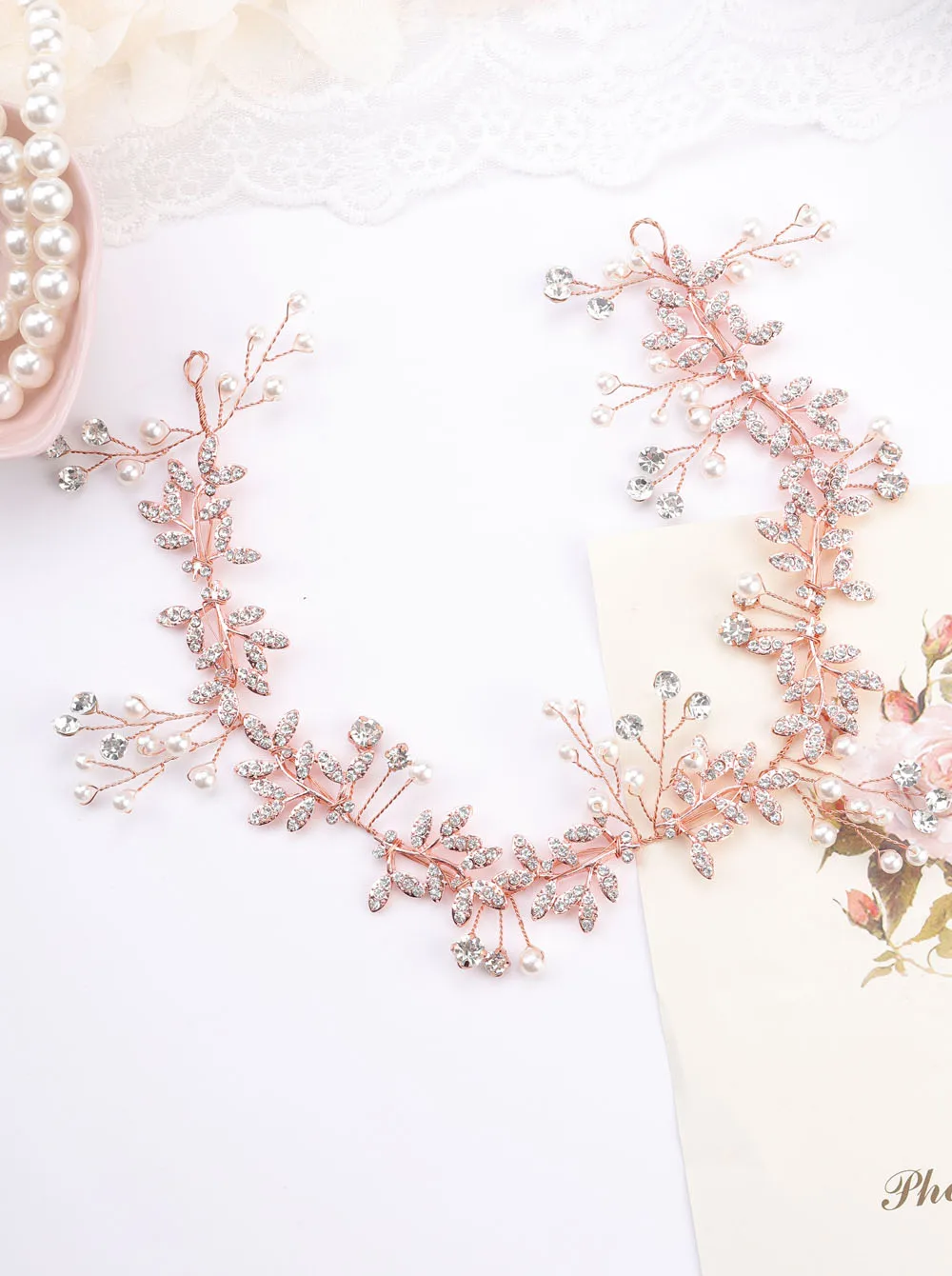 Bridal Hair Accessories Headband For Women Girls