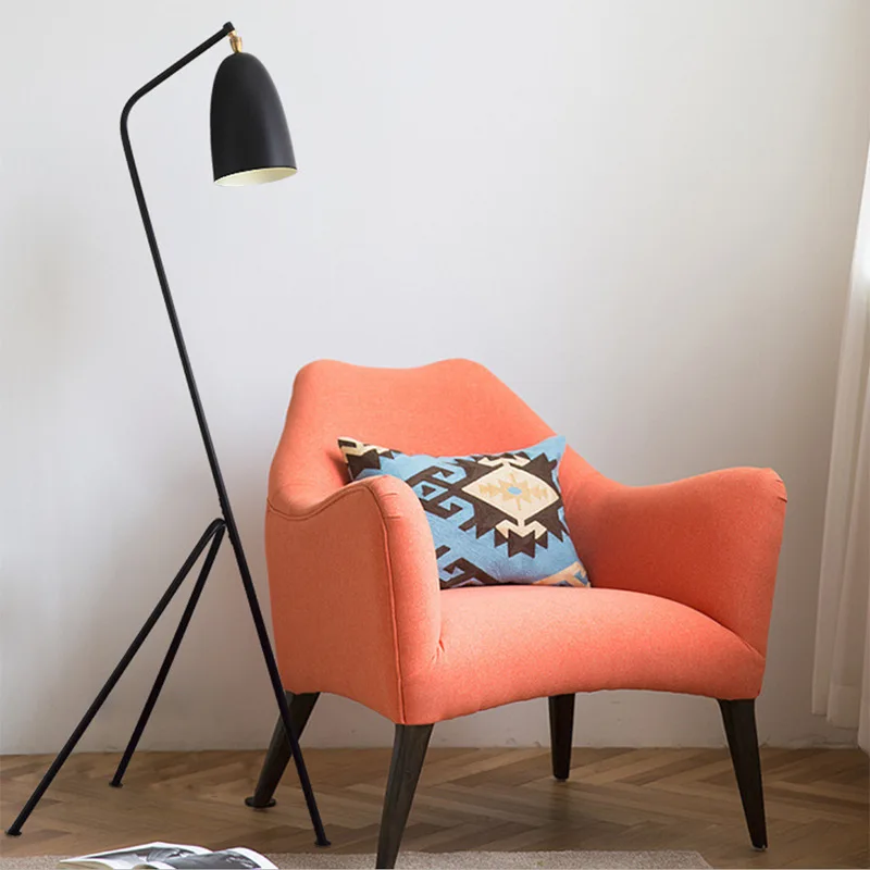 

Retro Macaron Floor Lamps Creative Living Room Studio Tripot Lambader Standing Lamp Modern Floor Lamp Decorative Floor Lights