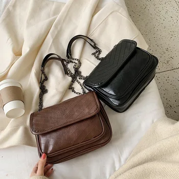

Retro Women's Bag 2020 New Women's Chain Shoulder Hot Sale Fashion Large Crossbody Bag