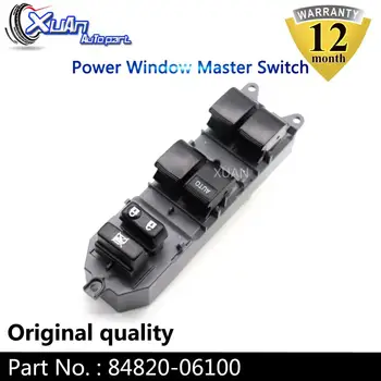

XUAN Left Driver Side Power Window Master Control Switch 84820-06100 For Toyota Corolla RAV4 Camry Prius C Yaris Matrix Scion xB