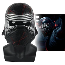 Шлем Kylo Ren для косплея «Звездные войны 9», маска Скайуокера, реквизит, шлемы «Звездные войны», маски, латексные мягкие Вечерние Маски на Хэллоуин