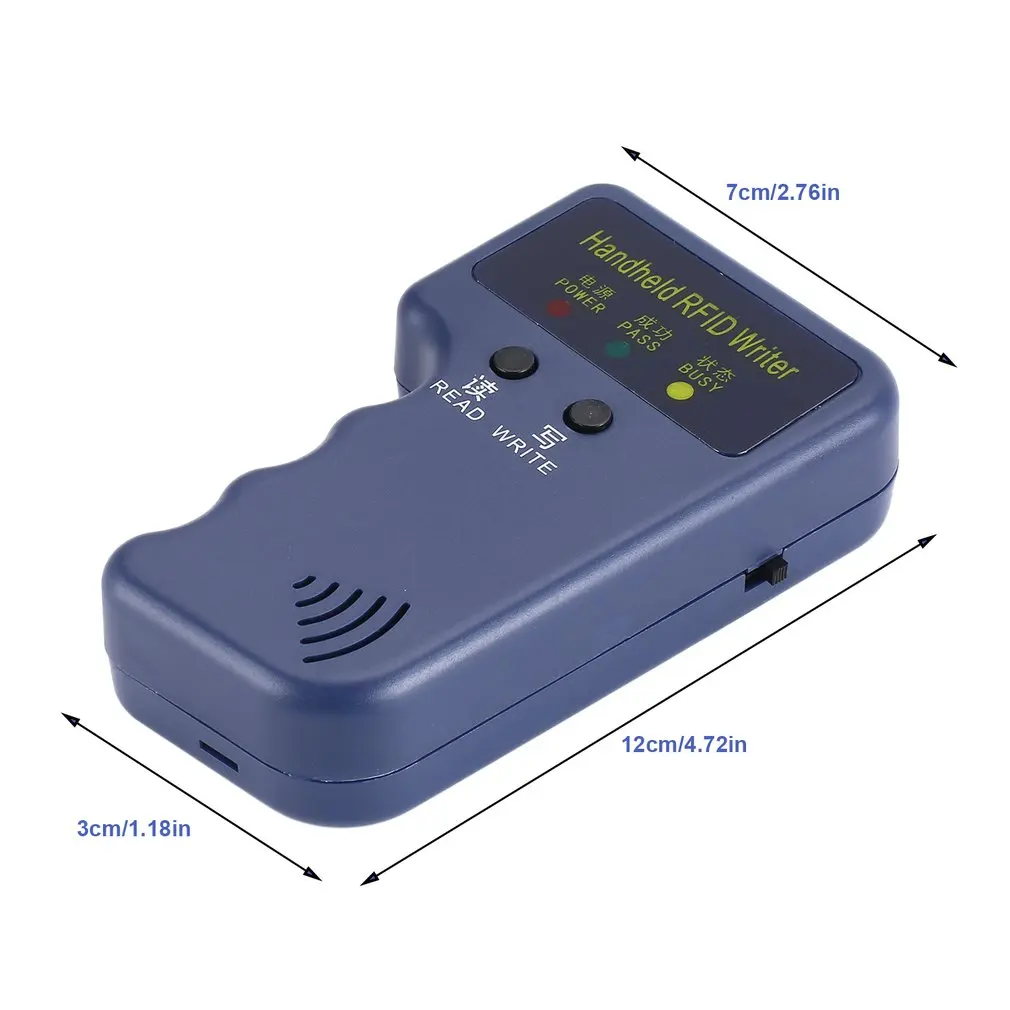 125 кГц Ручной RFID ID копир Кардридер писатель rfid дубликатор+ EM4305/T5577 чип ключ карты Жетоны