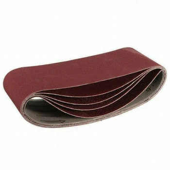 

15 Pcs 75*457mm Sanding Belts Kit 40-120 Mixed Grit Replaces For Metal Grinding