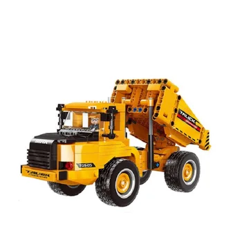 

XINGBAO 03034 NEW City Series The Heavy Duty Truck Model Vehicle Building Blocks 545pcs kids DIY Educational Bricks Toys Gift