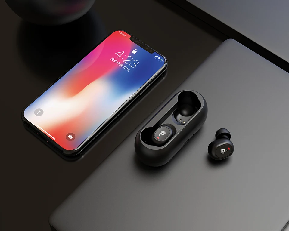TWS V5.0 Bluetooth наушники беспроводные наушники спортивная Гарнитура 3D стерео наушники мини вкладыши двойные микрофоны с зарядной коробкой