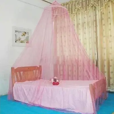 

Mosquito Netting Mesh Bedding Net Children Room Elegant Lace Bed Mosquito Netting Mesh Canopy Princess Round Dome Bedding Net