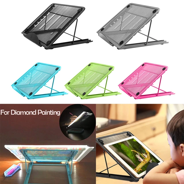 Foldable Stand for Diamond Painting Light Pad Holder Copy Platform Bracket  Base Diamond Embroidery Cross Stitch Metal Tools