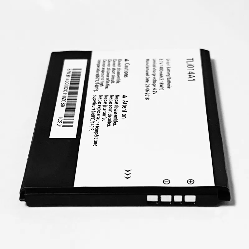 Аккумулятор 3 7 в 1400 мАч TLi014A1 для Alcatel One Touch POP C3 4033A 4033X 4033D 4033E|Аккумуляторы