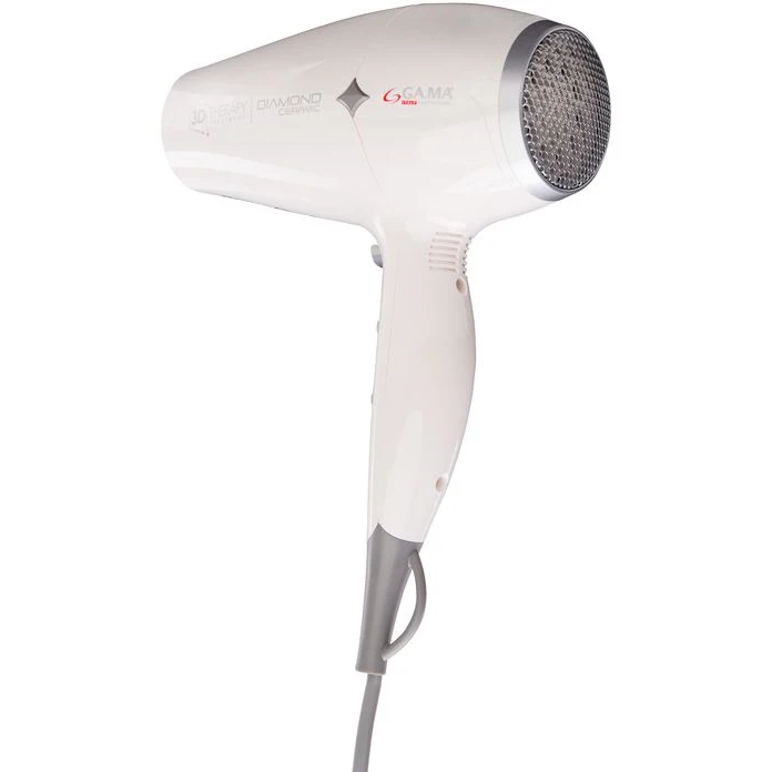Secador de pelo, Ma Diamond terapia 3D de iones de cerámica, 2300 W, blanco  y plateado|Secadores de pelo| - AliExpress