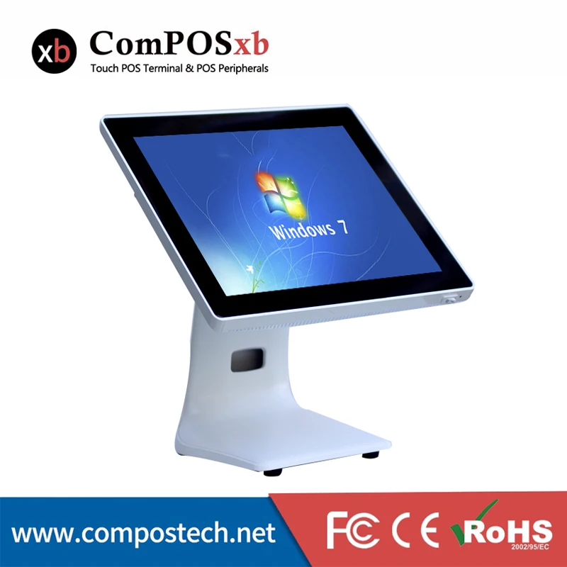 US $262.00 High quality pos terminal 15inch capacitive touch screen possystem for supermarket