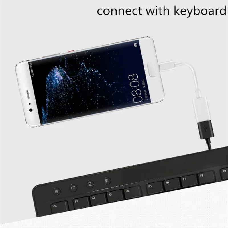 HUAWEI P20 lite type C OTG адаптер U диск/накопитель конвертер данных для p20 pro p9 p10 mate 9 10 20 Nova 5 Honor 8 9 10