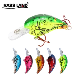 

Bassland new model minnow 70mm 11.6g crank bionic hard bait fishing lure sea fishing for sea bass trout pike fishing tool pesca