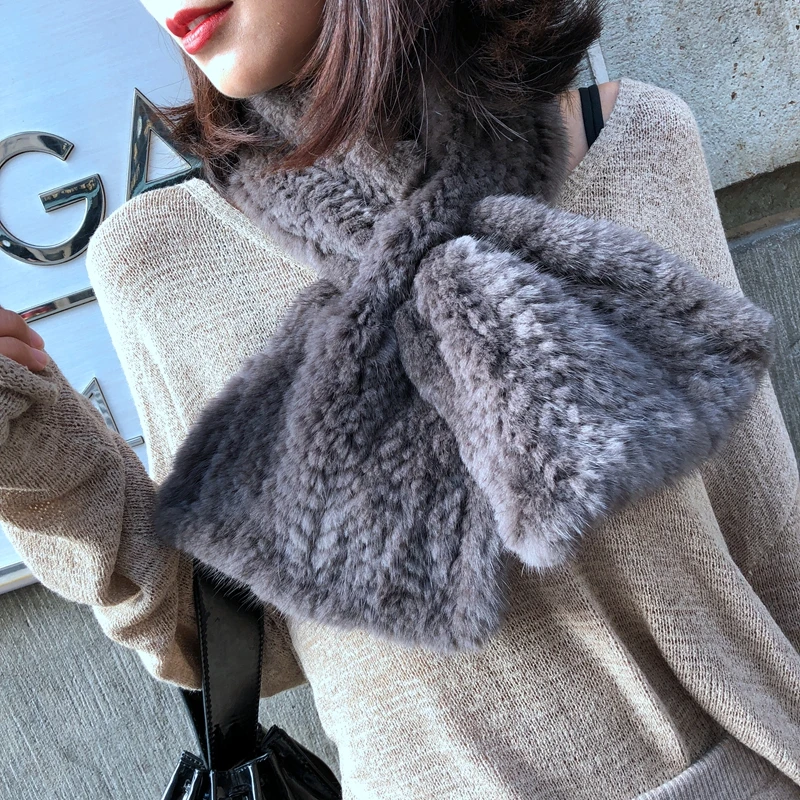 

Fur Colla fur scarf women's shawl mink fur shawl winter new style warm and fashionable scarf