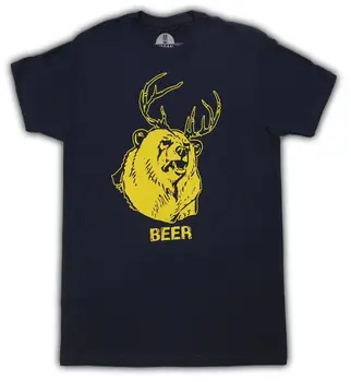 

Adult Navy Show It's Always Sunny in Philadelphia Beer Bear + Dear T-shirt Tee