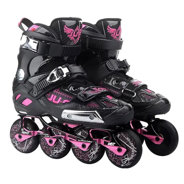 War Wolf роликовые коньки профессиональные банановые рамки слалом для взрослых роликовые коньки обувь раздвижные Бесплатные коньки для катания на коньках хорошо как SEBA - Цвет: pink