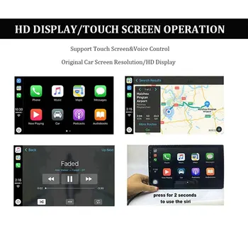 

For USB Auto Carplay Dongle for Android phone Wireless System Screen Smart link Support Mirror-link Online Map Music