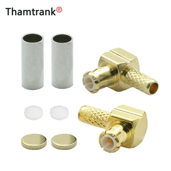 

10pcs/lot MCX Right Angle Male Plug Adapter 90 Degree MCX Plug RF Coaxial Cable Connector for Pigtail Cable RG316 RG174 RG178