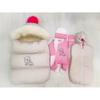 

Комплект для новорожденного 4х предметный