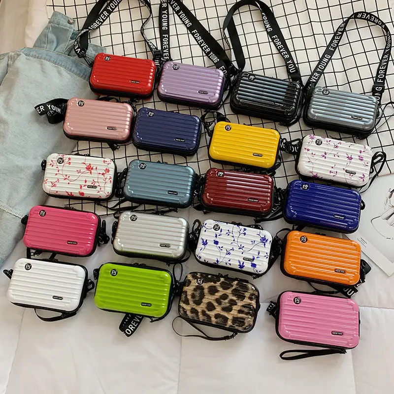 New 2020 New Popular Fashion Mini Phone Bag Suitcase Bag Square