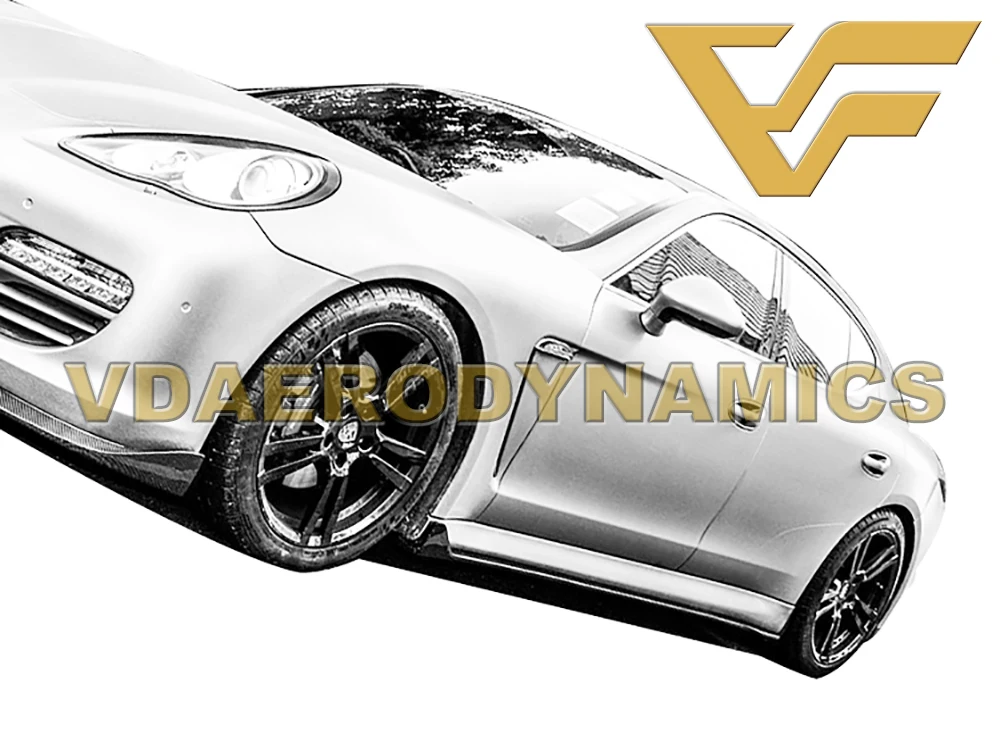 Подходит для 10-13 14-16 Porsche Panamera 4 S 4S 970 VAD-S юбки из углеродного волокна