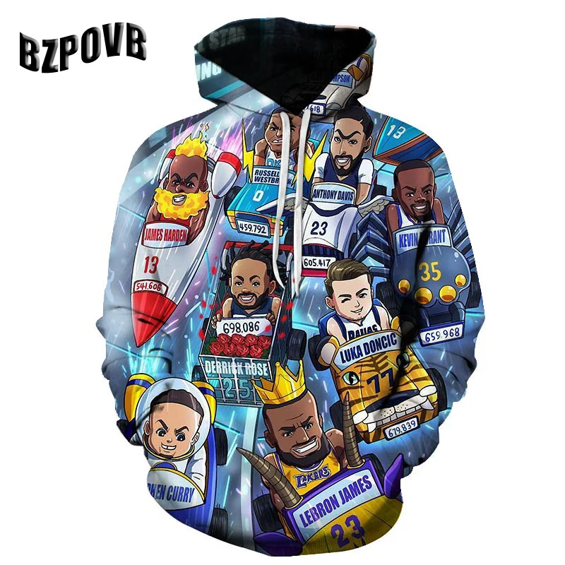 

2019 New Anime Hoodies Men/women 3d Sweatshirts With Hat Hoody Unisex Cartoon Hooded Brand Special Offer