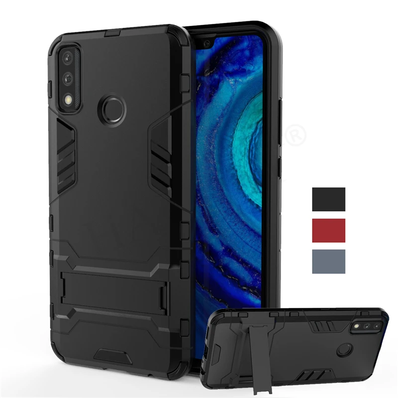 Чехол для Huawei Y8S Y6S Y9S Y5p Y6p Y8p Y5 2017 Y7 Y9 Prime Pro 2018 2019 Робот Держатель противоударный
