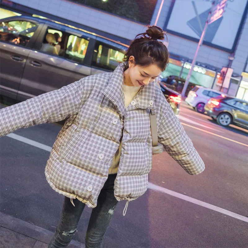 

Down Jacket Cotton-padded Clothes Women's 2019 New Style Korean-style INS Loose-Fit down Coat Students Short Cotton-padded Cloth