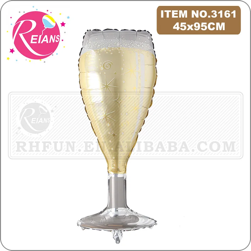 Дня рождения, свадьбы, годовщины вечерние Алюминий Фольга шар украшение декорация для стрелка бокал для шампанского воздушные шары для винных бутылок чашки медведь/воздушные шары - Цвет: 3161