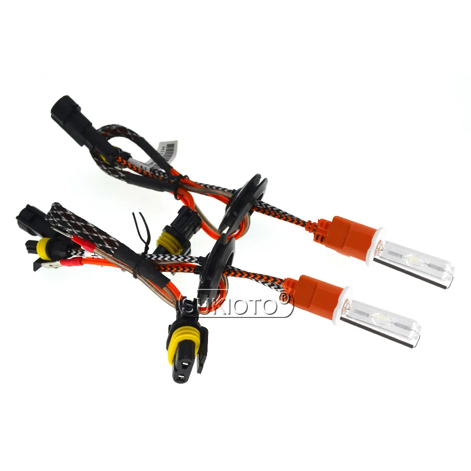 SUKIOTO 2PCS 24V 75W 100W 150W hid xenon bulb H7 5000K H1 H3 4300K 6000K Spare lamp replace high power bright car front lights (4)