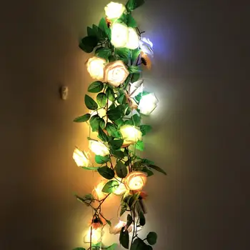 

LED colorful color changing rose string lights Christmas party fairy lights party birthday decoration lantern Valentine's Day