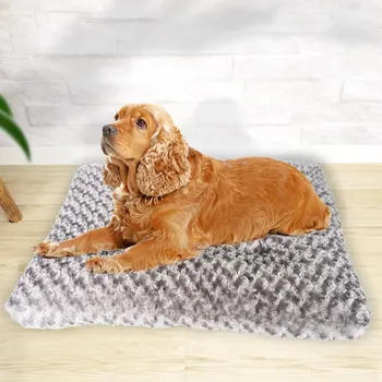 

Soft Pet Dog Blanket Cat Bed Mats Long Plush Warm Double Layer Fluffy Deep Sleeping Cover For Small Medium Large Dogs Mattress