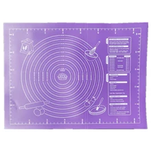 

Multi-specification Silicone Pad Baking Mat Sheet Baking Mat for Rolling Dough Pizza Dough Non-Stick Maker Holder Kitchen Tools