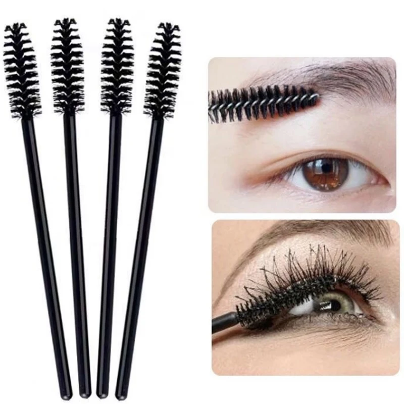 Disposable Permanent Makeup Cleaning Extention Eyelash Brushes Eyebrow Brush For Microblading Beauty Makeup Accessories Tools disposable toilet cleaning brush