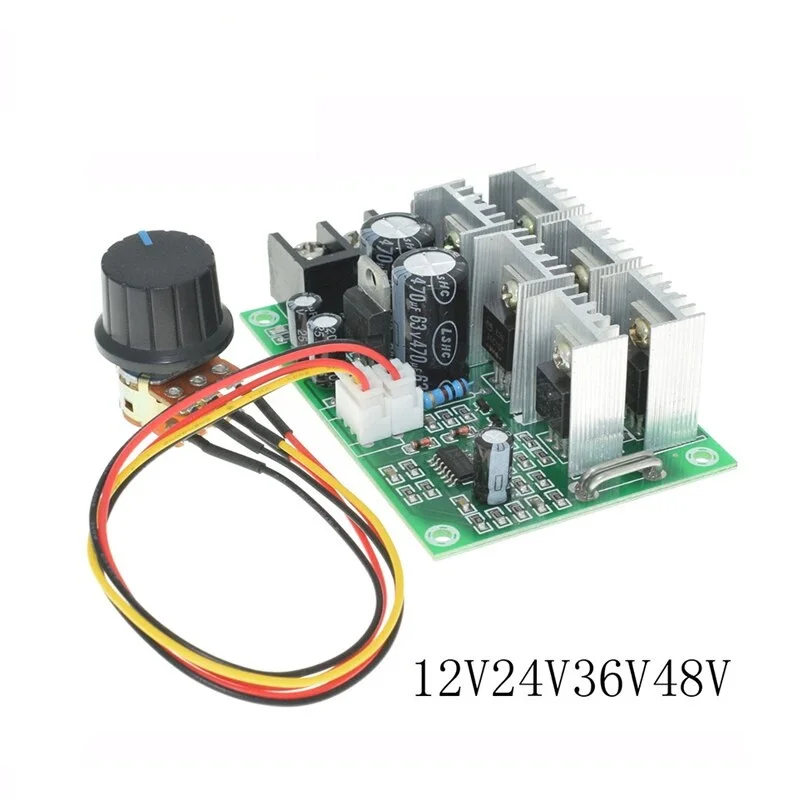 

12V-55 DC Motor Supporting Governor Brush Motor Controller Module Stall Protection Soft Start