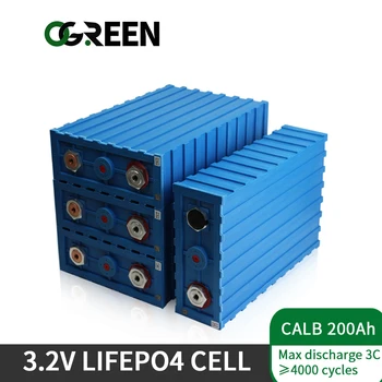 شراءOGREEN 3.2 فولت العلامة التجارية الجديدة 16 قطعة بطارية ليثيوم CALB200AH Lifepo4 لا 120AH 150Ah قدرة عالية دورة عميقة لبطارية 24V400Ah RV