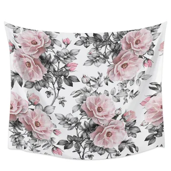 

Bouquet Flowers Roses Wall Hanging Wall Decor Bedspread Coverlet Bedding Scarf Towel Sheet Hypoallergenic Comfort Lightweight