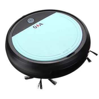 

Rechargeable Smart Robot 4 in 1 3200Pa USB Auto Smart ing Robot UV Sterilizer Strong Suction er Vacuum Cleaners Black