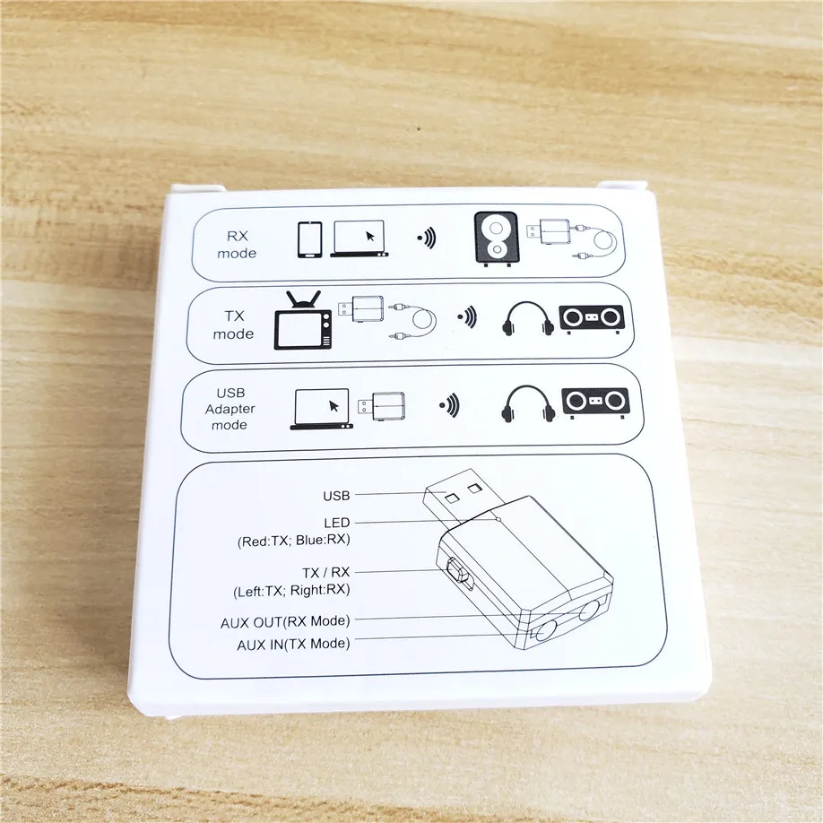 Bluetooth 5,0 аудио приемник передатчик 3 в 1 стерео 3,5 мм USB Bluetooth беспроводной адаптер для ТВ ПК автомобильный комплект наушники