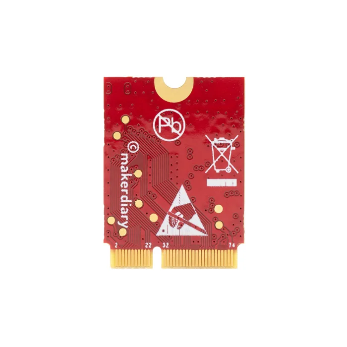 Модуль NRF52840 M.2 интерфейс NGFF/M.2 Bluetooth 5/Thread/Zigbee/NFC|Крышки с прорехами для проводов| |