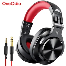 Oneodio Fusion профессиональные Проводные студийные DJ наушники+ беспроводная Bluetooth 4,0 гарнитура HIFI стерео монитор наушники с микрофоном