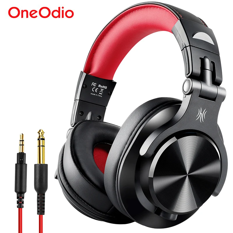 Preise Oneodio Fusion Berufs Wired Studio DJ Kopfhörer + Wireless Bluetooth 4,0 Headset HIFI Stereo Monitor Kopfhörer Mit Mic
