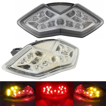 

Chrome Led Integrated Tail Brake Turn Signals Light For KAWASAKI Ninja 1000 Z1000SX 2011 2012 2013 2014 2015 2016 2017 2018 2019