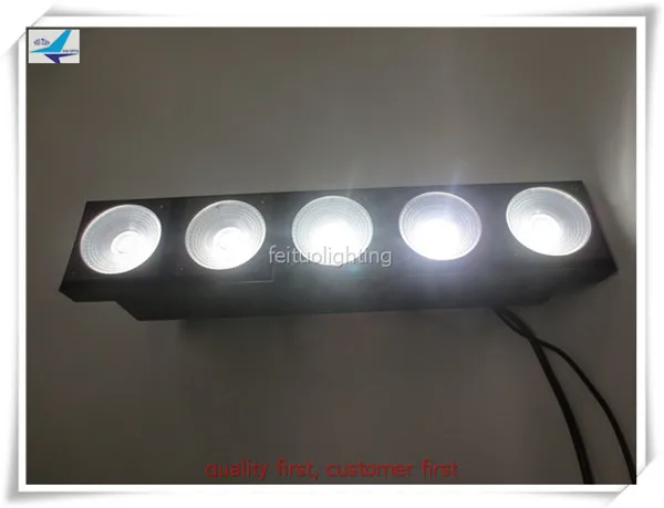E-1pcs-20pcs СВЕТОДИОДНЫЙ матричный светильник 5x30 Вт WW или RGB 3 в 1 5 глаз COB ослепляющий свет Свадебная сцена освещение