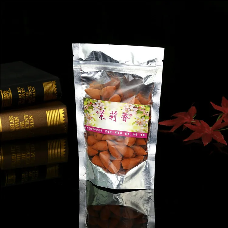 Jasmine 50PCS Керамические домашние ароматические палочки или конусы, фарфоровые ароматические палочки, керамические, алмазные синие, подарок 10 шт. конус - Цвет: Jasmine 50PCS
