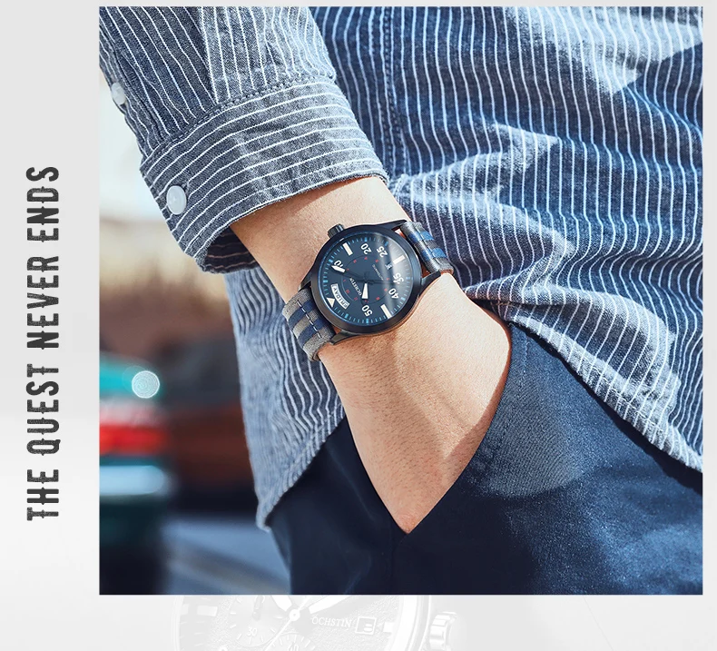 MyGiftHome Men's Mechanical Watch Luminous Hands (OCHSTIN)