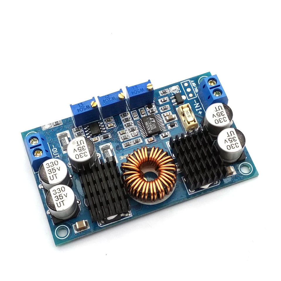 

LTC3780 DC-DC 5-32V To 1V-30V 10A Automatic Step Up Down Regulator Charging Module Power Supply Module