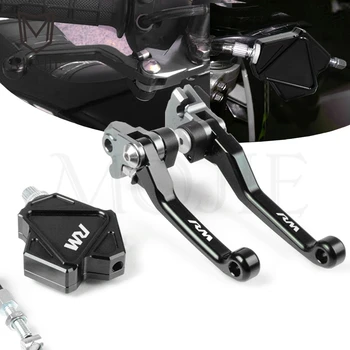 

For SUZUKI RM85 RM125 RM250 RM 85 125 250 Motocross CNC Pivot Brake Stunt Clutch Lever Easy Pull Cable System Motorcycle