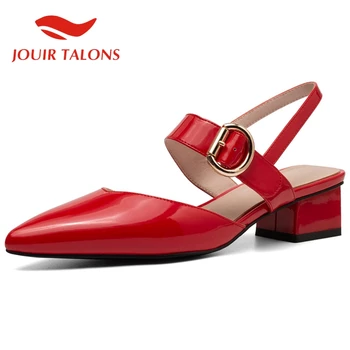 

Doratasia 2020 Dorpship Stylish Pointed Toe Big Size 43 Square Heels Office Lady Summer Sandals Women Shoes