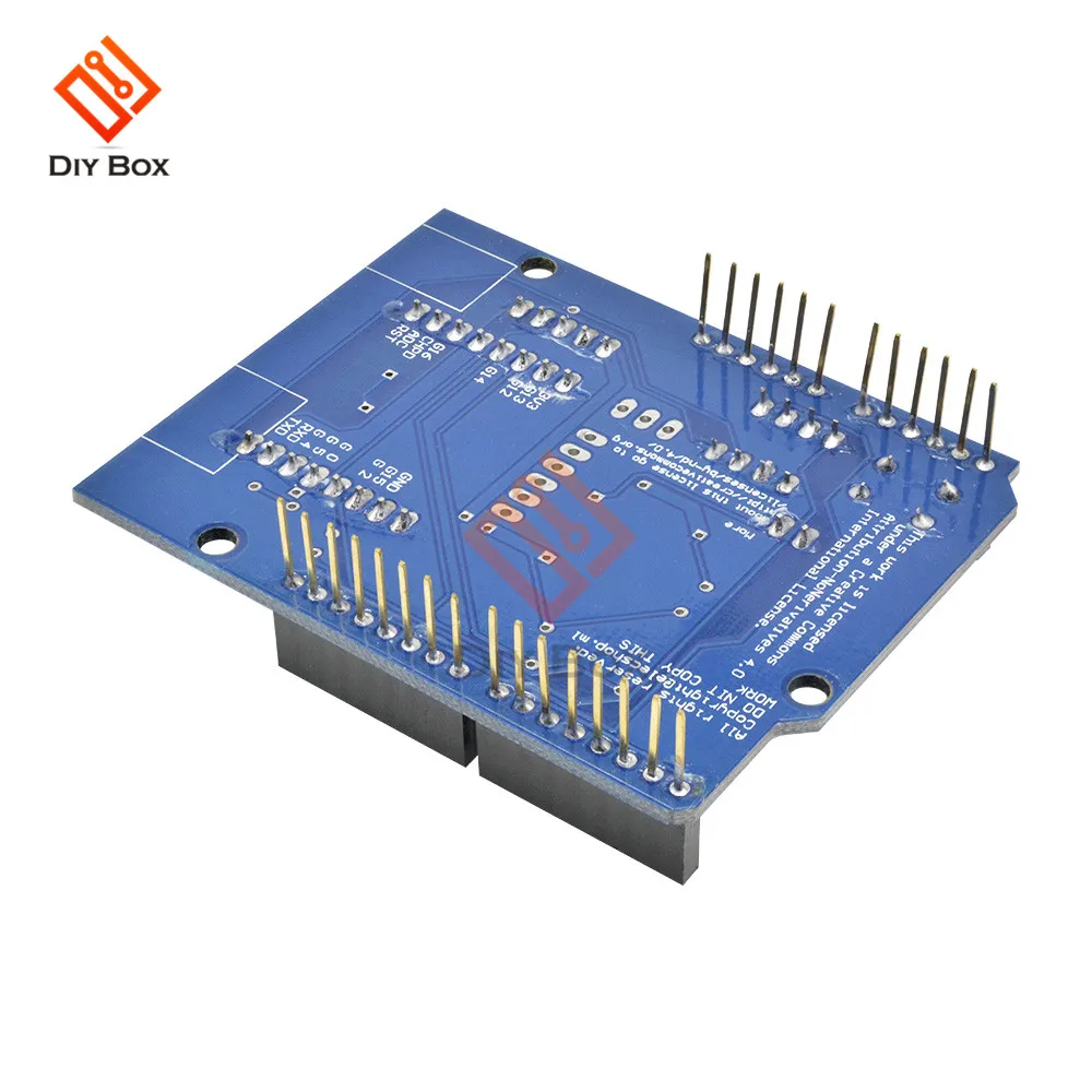 ESP8266 ESP-12E UART wifi беспроводной Щит макетная плата 3,3 в ttl конвертер Модуль UNO R3 Mege для Arduino укладки дизайн