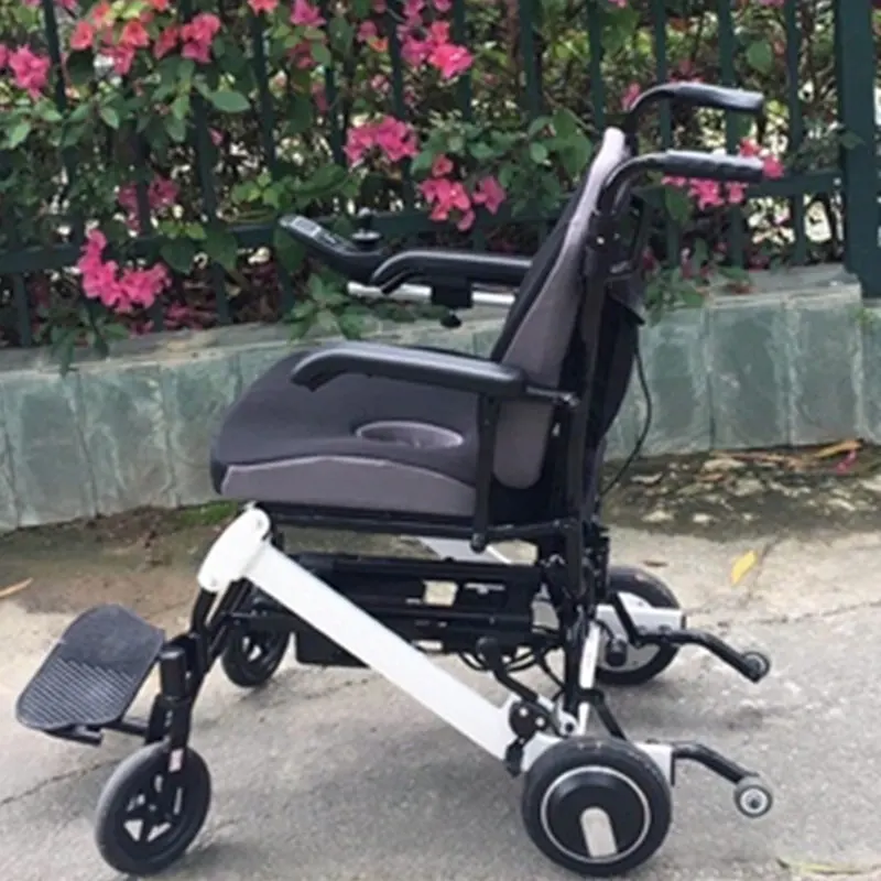 JayCreer 16 8 кг Boardable складной PowerWheelchair литийбатарея 6AH Voyage10 15KM нагрузка 100 Motor500W колесо